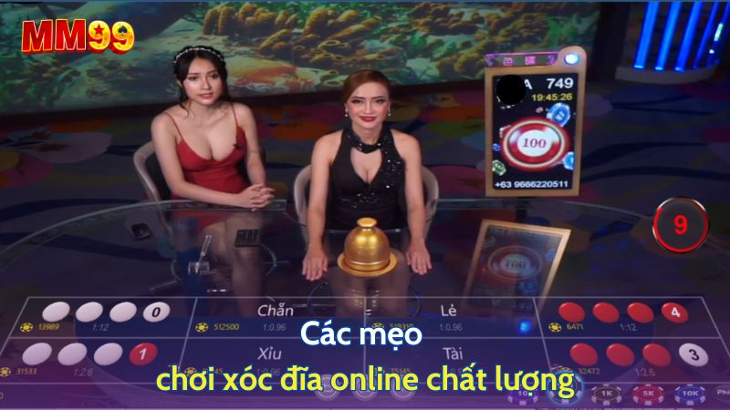 Các mẹo chơi xóc đĩa online chất lượng